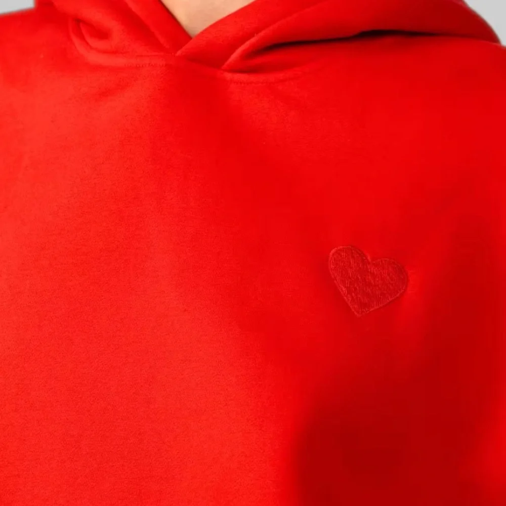 Comfrt Women's Red Hoodie - Love Collection - Picture 5 of 5
